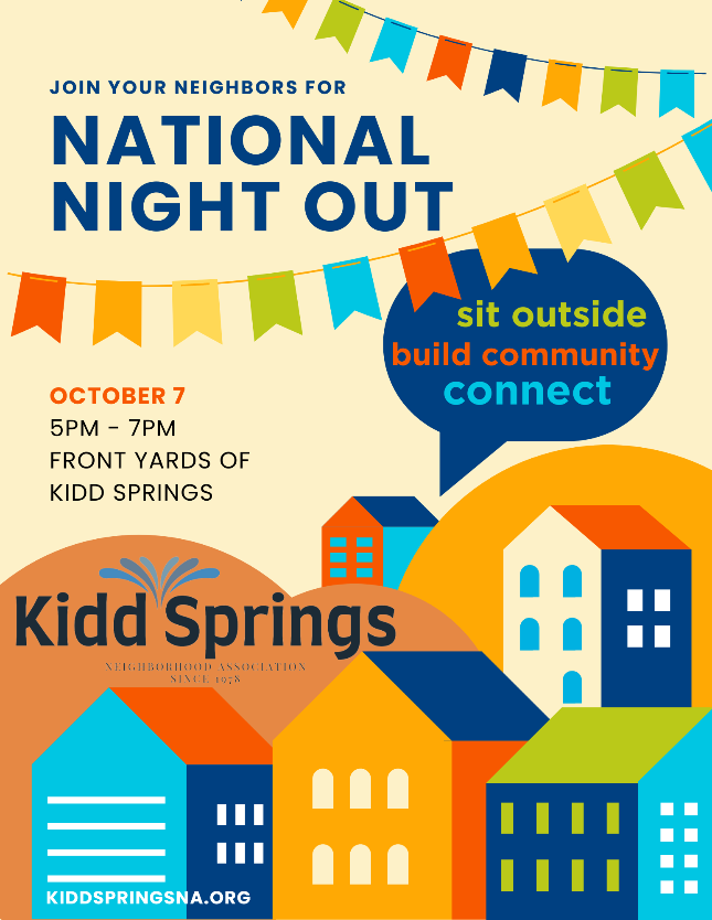 National Night Out October 7, 2025